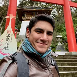 María con su familia